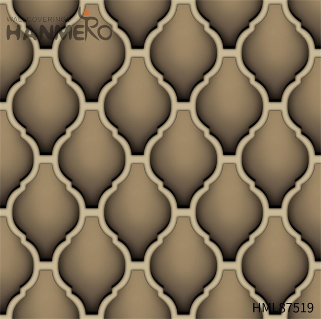 HANMERO wallpaper borders for sale Manufacturer Geometric Embossing European Home Wall 0.53*9.2M PVC