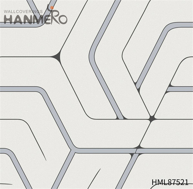 HANMERO temporary wallpaper border Manufacturer Geometric Embossing European Home Wall 0.53*9.2M PVC