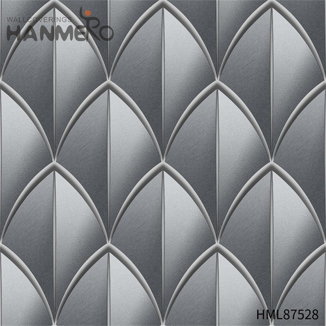 HANMERO wallpaper in homes Manufacturer Geometric Embossing European Home Wall 0.53*9.2M PVC