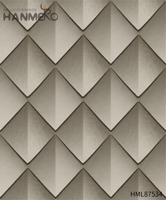 HANMERO wallpaper for room online Manufacturer Geometric Embossing European Home Wall 0.53*9.2M PVC