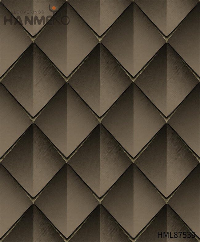 HANMERO wallpapers for home online Manufacturer Geometric Embossing European Home Wall 0.53*9.2M PVC