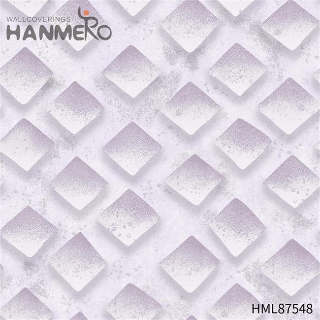 HANMERO cool wallpapers for walls Manufacturer Geometric Embossing European Home Wall 0.53*9.2M PVC