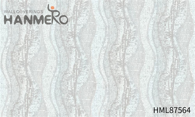 HANMERO PVC High Quality 1.06M Embossing Pastoral Study Room Flowers bedroom wallpaper designs