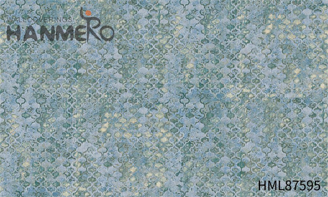 HANMERO High Quality Pastoral Study Room 1.06M cheap wallpaper for home Flowers Embossing PVC