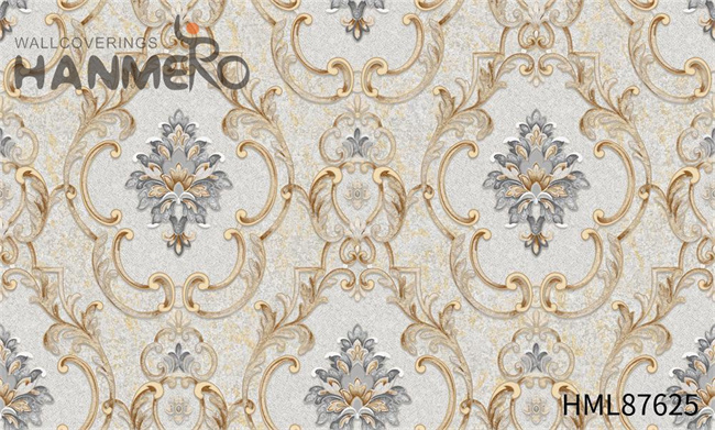 HANMERO European Fancy Damask Embossing PVC Exhibition 1.06*15.6M purchase wallpaper