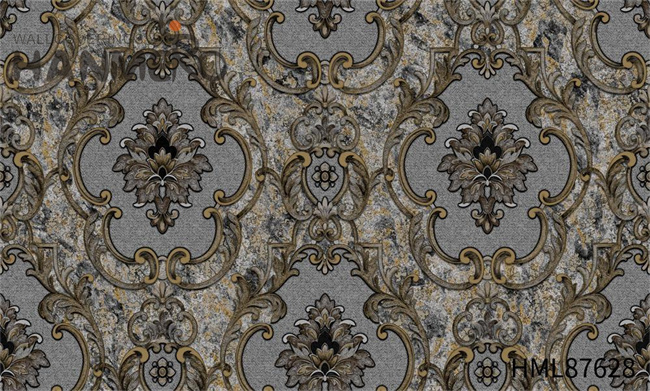 HANMERO PVC Fancy Damask European Embossing Exhibition 1.06*15.6M modern home wallpaper