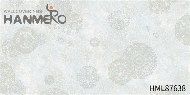 HANMERO Fancy PVC Damask 1.06*15.6M cheap wallpaper online store Exhibition Embossing European