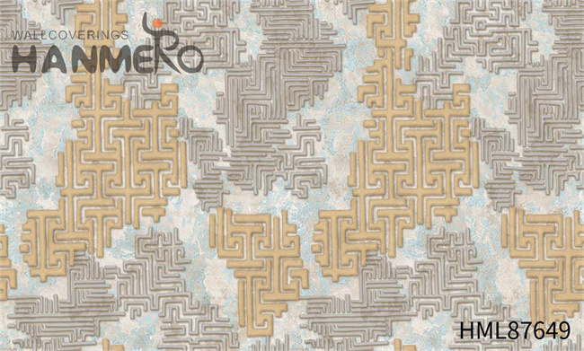 HANMERO Fancy PVC Damask European Exhibition 1.06*15.6M wallpaper interior decorating Embossing