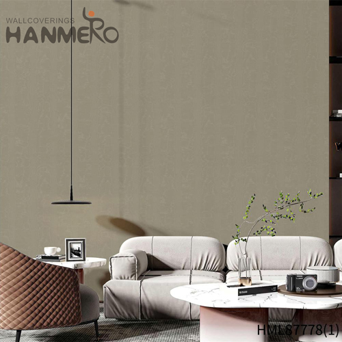 HANMERO PVC Strippable Solid Color Embossing Modern wallpaper books 0.53*10M Hallways