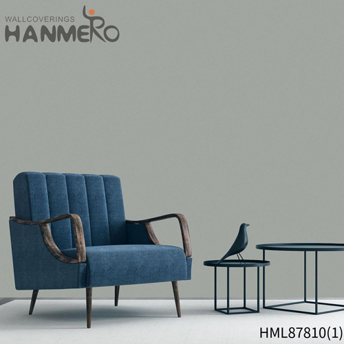 HANMERO PVC Strippable 0.53*10M Embossing Modern Hallways Solid Color textured wallpaper online