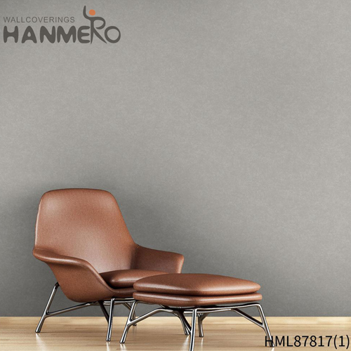 HANMERO PVC Strippable Solid Color 0.53*10M Modern Hallways Embossing house decoration wallpaper