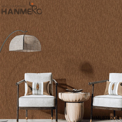 HANMERO PVC Strippable Solid Color Embossing 0.53*10M Hallways Modern designer wallpaper coverings