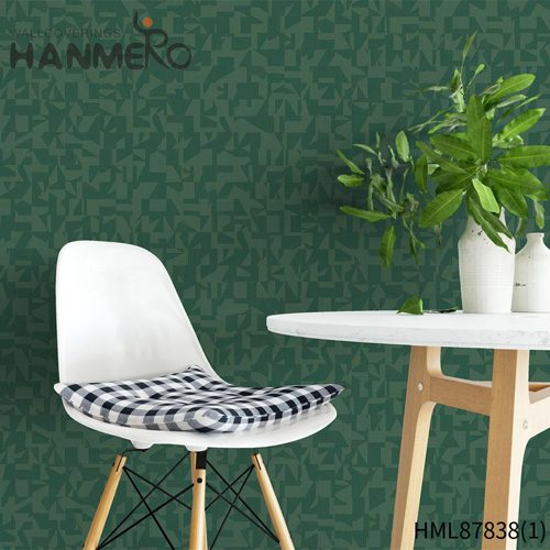 HANMERO Hallways Strippable Solid Color Embossing Modern PVC 0.53*10M the room wallpaper