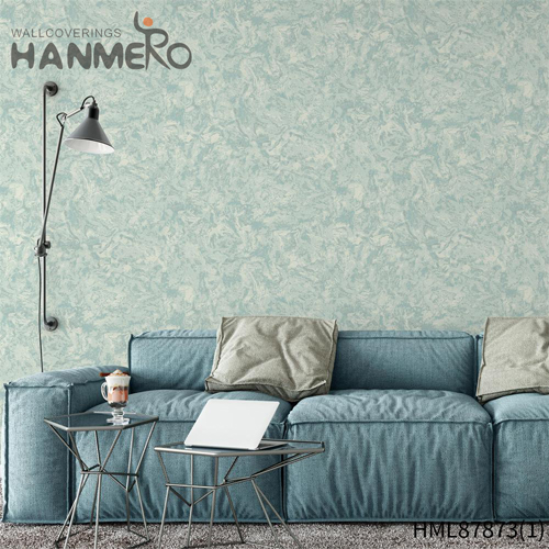 HANMERO PVC latest wallpaper Solid Color Embossing Modern Bed Room 0.53*10M Simple