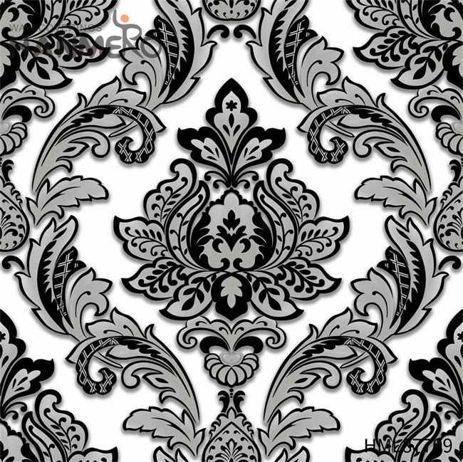 HANMERO PVC Geometric Manufacturer Embossing Modern Restaurants 0.53M wallpaper wallcoverings