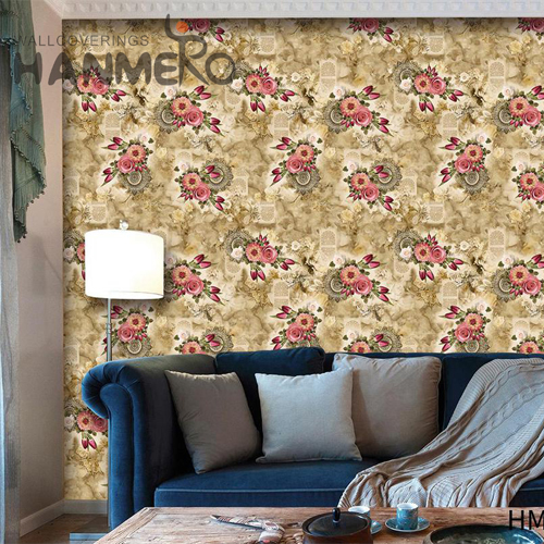 HANMERO house wallpaper Dealer Geometric Embossing European Hallways 0.53*9.2M PVC