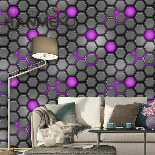 HANMERO Hallways Dealer Geometric Embossing European PVC 0.53*9.2M wallpapers for designers