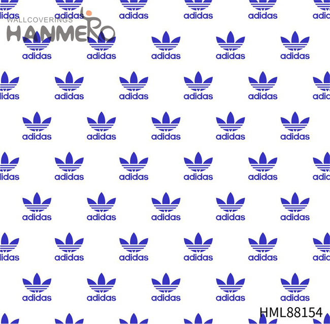 HANMERO damask wallpaper for sale Wholesale Geometric Embossing Modern Cinemas 0.53*9.2M PVC