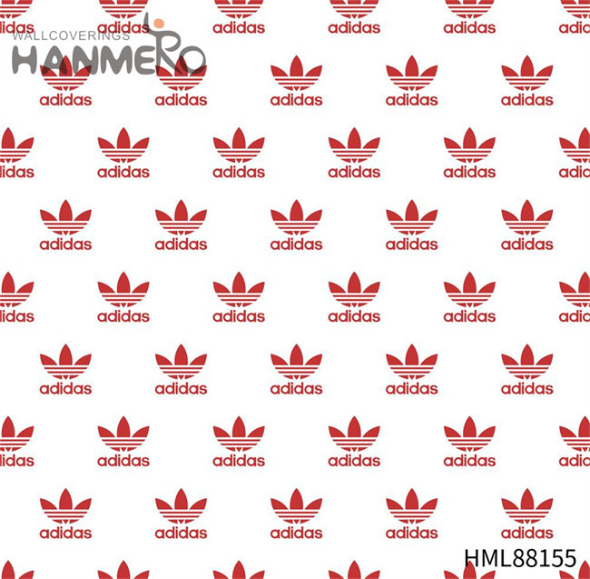 HANMERO wallpaper decor store Wholesale Geometric Embossing Modern Cinemas 0.53*9.2M PVC