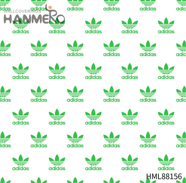 HANMERO wall decoration paper design Wholesale Geometric Embossing Modern Cinemas 0.53*9.2M PVC