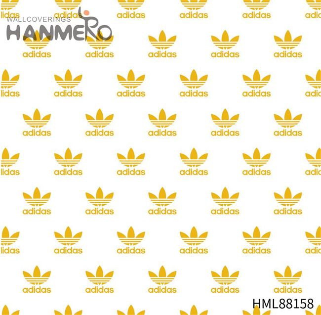 HANMERO design house designer wallpaper Wholesale Geometric Embossing Modern Cinemas 0.53*9.2M PVC