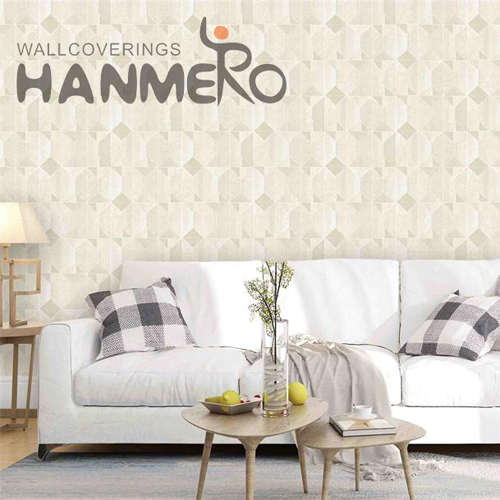 HANMERO PVC Hot Selling Geometric 0.53*10M Classic Kitchen Embossing online shopping wallpaper