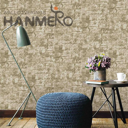 HANMERO Kitchen Hot Selling Geometric Embossing Classic PVC 0.53*10M unique designer wallpaper
