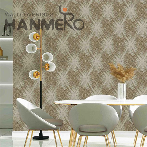HANMERO PVC Hot Selling Geometric Kitchen Classic Embossing 0.53*10M wallpaper in homes