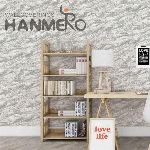 HANMERO PVC Hot Selling Classic Embossing Geometric Kitchen 0.53*10M decorative paper wall