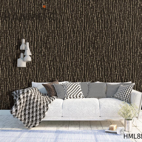 HANMERO PVC Scrubbable Landscape Embossing wallpapers for rooms designs Kitchen 0.53*10M Modern