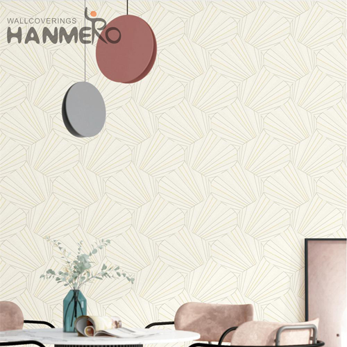 HANMERO PVC Seller 0.53*10M Embossing Modern Home Flowers paper for walls decoration
