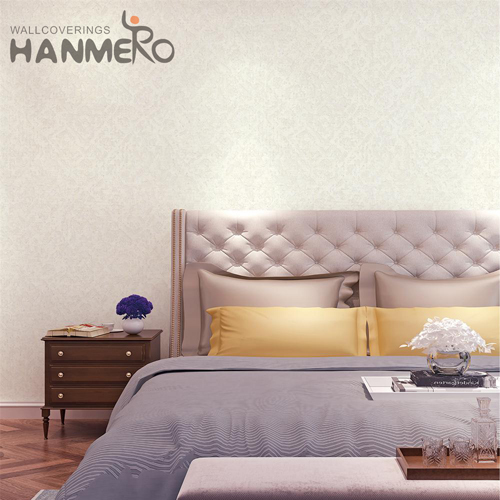 HANMERO PVC Scrubbable Geometric wallpaper online store Pastoral Living Room 0.53*10M Embossing