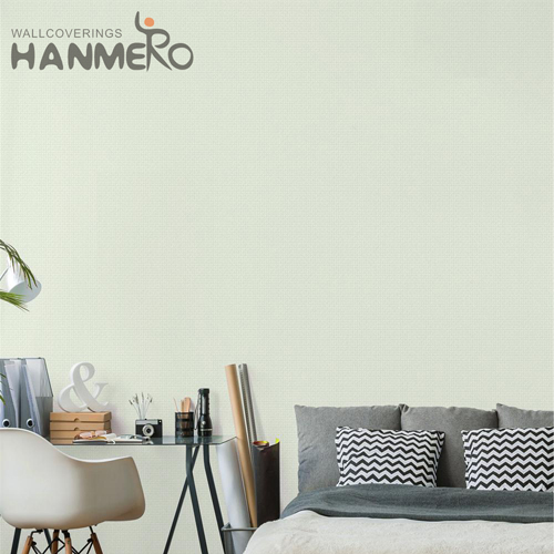 HANMERO 0.53*10M Scrubbable Geometric Embossing Pastoral Living Room PVC wallpaper of home