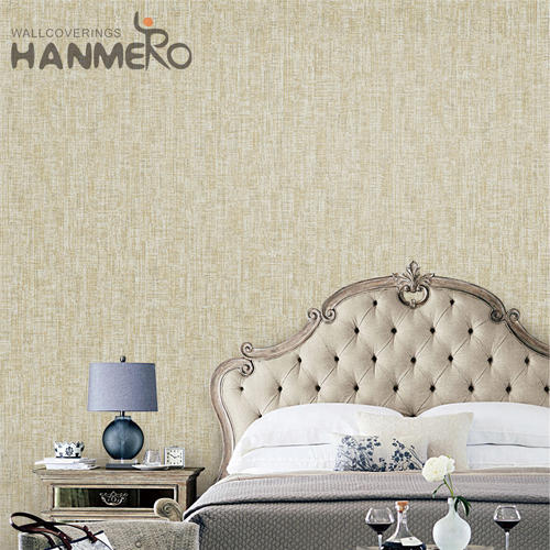 HANMERO PVC Scrubbable Geometric Living Room Pastoral Embossing 0.53*10M wall papers for walls