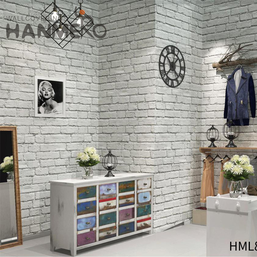 HANMERO PVC Imaginative Brick Embossing Classic Home Wall wallpaper room 0.53*10M