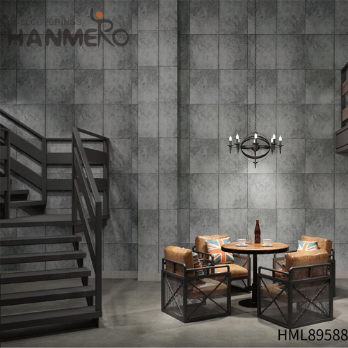 HANMERO PVC Imaginative Brick Embossing 0.53*10M Home Wall Classic where to buy temporary wallpaper