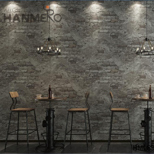 HANMERO 0.53*10M wallpaper of rooms decoration Brick Embossing Classic Home Wall Imaginative PVC