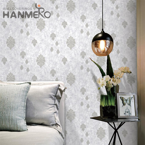 HANMERO PVC Nature Sense Geometric Embossing 1.06*15.6M Hallways Modern temporary walls for sale