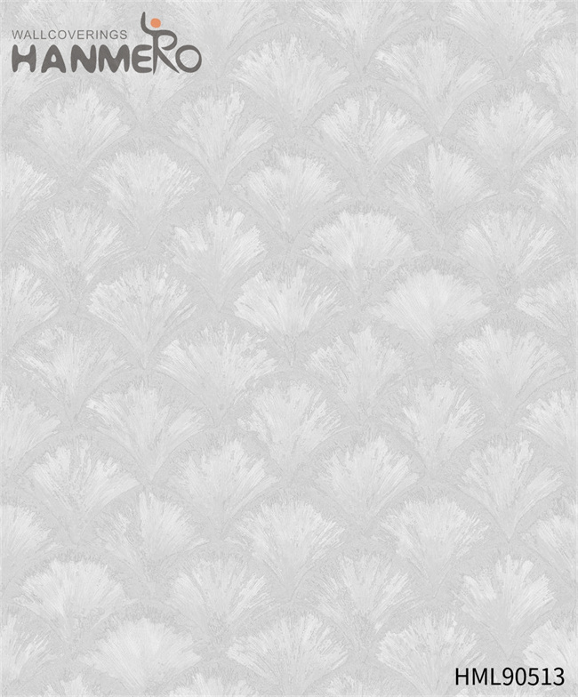 HANMERO 0.53*10M wallpaper room design Landscape Embossing Modern House New Design PVC