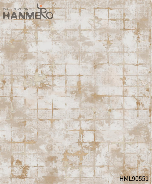 HANMERO black wallpaper designs for walls New Design Landscape Embossing Modern House 0.53*10M PVC