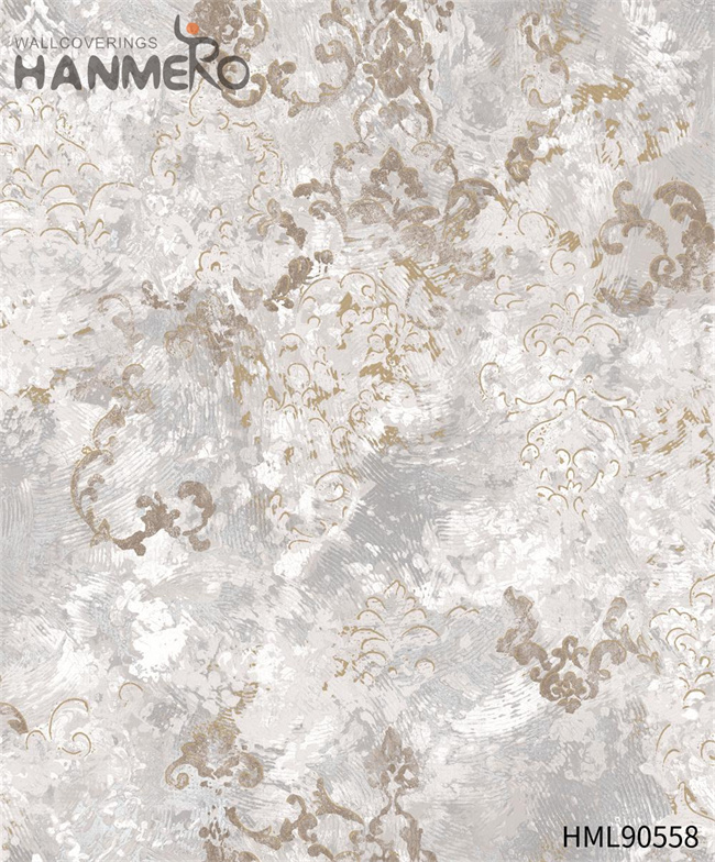 HANMERO Embossing New Design Landscape PVC Modern House 0.53*10M wallpaper to buy