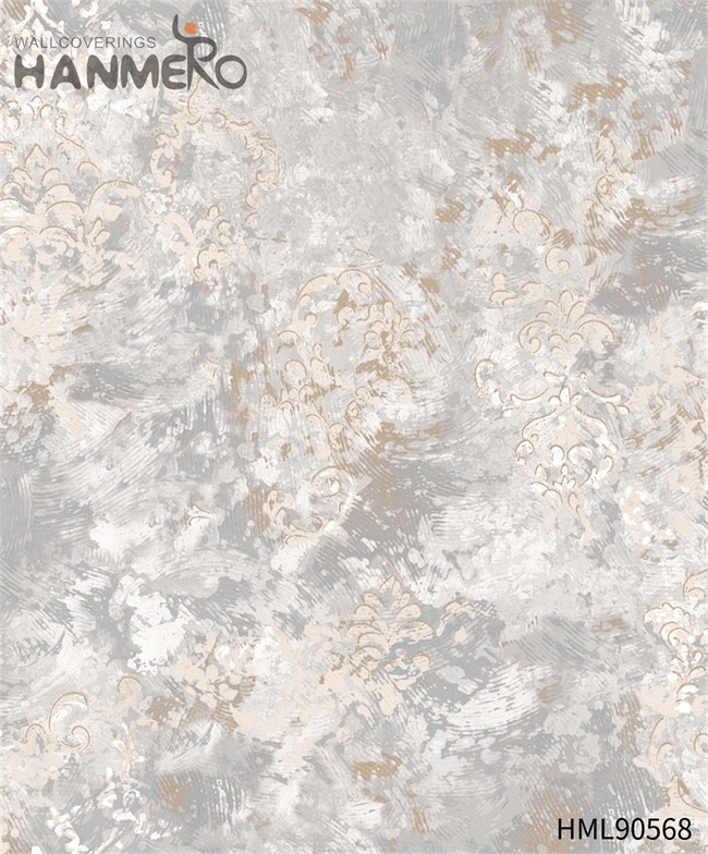 HANMERO PVC New Design Landscape Embossing Modern 0.53*10M House wallpaper companies