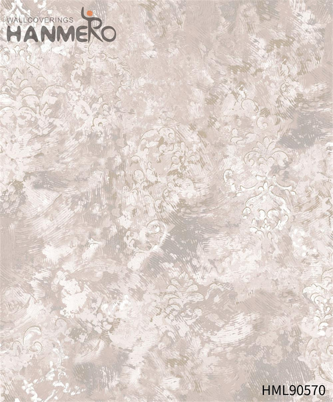 HANMERO PVC New Design Landscape 0.53*10M Modern House Embossing bedroom wallpaper ideas