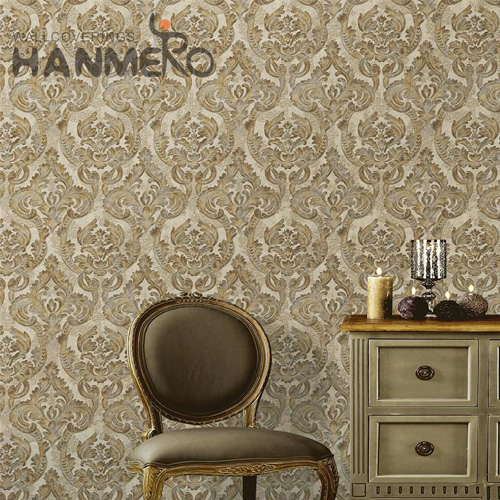 HANMERO PVC wallpaper designer Geometric Embossing Modern Kitchen 0.53*10M Hot Selling