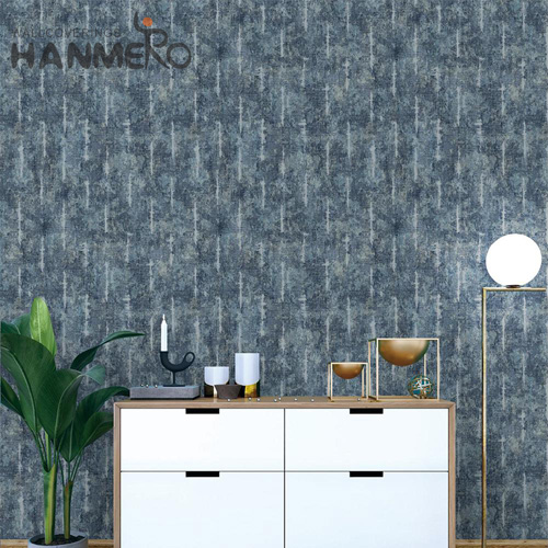 HANMERO 0.53*10M Hot Selling Geometric Embossing Modern Kitchen PVC online wallpaper designer