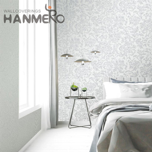 HANMERO PVC New Design Geometric Embossing Modern 0.53*10M Children Room buy bathroom wallpaper