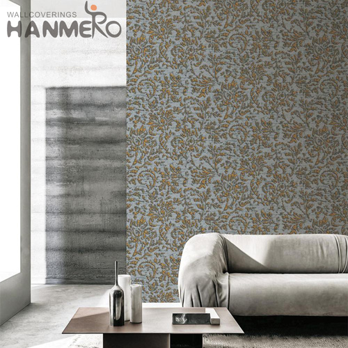 HANMERO Children Room New Design Geometric Embossing Modern PVC 0.53*10M wallpaper for walls room