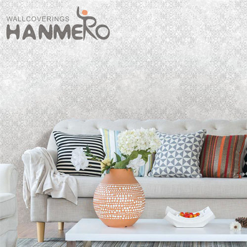 HANMERO online wallpaper store Professional Supplier Geometric Embossing Modern House 0.53*10M PVC