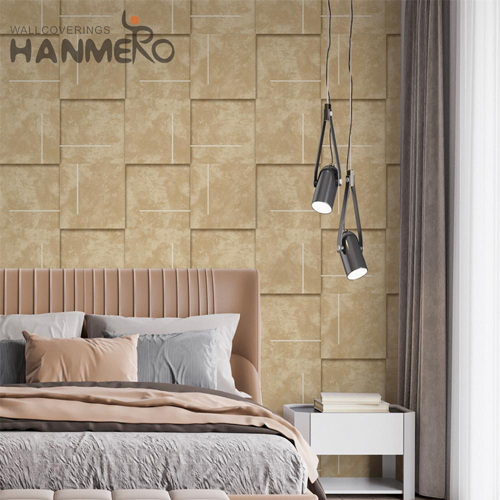 HANMERO PVC Modern Landscape Embossing Durable Children Room 0.53*9.5M wallpaper for room online