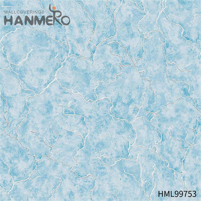 HANMERO PVC Gold Foil Exporter Geometric 1.06*15.6M Modern Restaurants Embossing wallpaper supplies